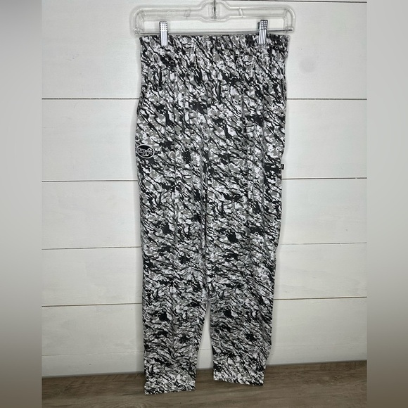 Vintage Otomix Sport Baggy Workout Pants Jogger Gray Camo Print Size Medium - Picture 1 of 6